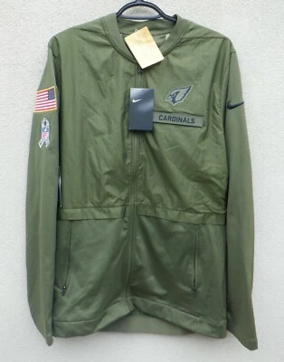 Chaqueta verde Nike Arizona Cardinals Salute to Service para hombre $110 - mediana LEER Foto 1 de 4