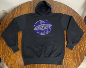 KENTUCKY WILDCATS WOMENS NCAA RHINESTONE HOODED SWEATSHIRT! SZ SMALL - Picture 1 of 7