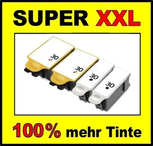 4 x Patronen f. Kodak ESP C110 C115 C310 C315 C330 C360 1.2 3.2 / 30BK 30C Tinte - Bild 1 von 1