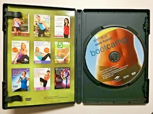 Exhale Core Fusion Bootcamp Core Motivational Fitness Elizabeth Halfpapp DVD  - Picture 1 of 4