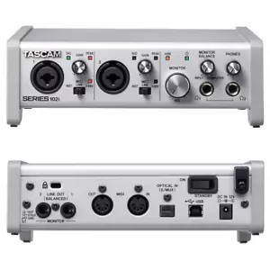 Tascam SERIES 102i USB Audio MIDI Interface Ultra-HDDA Microphone Preamplifier - Picture 1 of 4