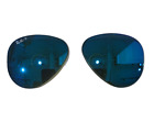 Ray ban 3025 Miroir Bleu Polarized Taille 58 Original Remplacement Verres