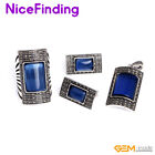 Różne kryształowe kolczyki markizytowe pierścionek wisiorek modna biżuteria zestawy prezent