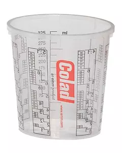 Colad Solvent Proof Mixing Cup - 350ml x 50 & 5 x 350ml Lids (colcup350) - Picture 1 of 2