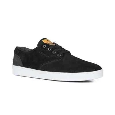 Emerica Romero Geschnürt Skateschuhe - Schwarz/Schwarz/Weiß