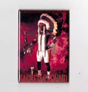 DERRICK THOMAS / SACRED GROUND - 2"x3" KÜHLSCHRANKMAGNET Costacos Poster NFL Chiefs - Bild 1 von 4