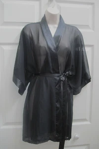 Vestido transparente negro vintage para mujer Intime of California talla mediana - Imagen 1 de 14