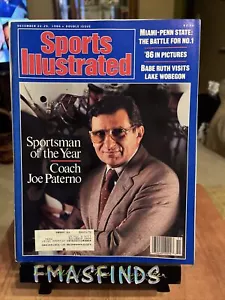 Z5 1986 JOE PATERNO PENN STATE Sports Illustrated SOY - Picture 1 of 1