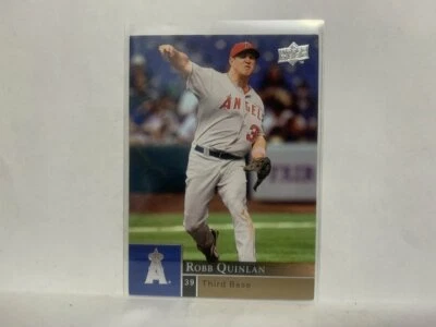 #687 Robb Quinlan Los Angeles Angels 2009 Upper Deck Series 2 Baseball Card NO - Image 1 of 2