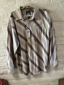 Akademiks Men’s Tall XXL Striped Shirt-NWT - Picture 1 of 7