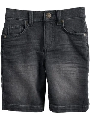 Sonoma для мальчиков уголь трикотаж джинсовой ткани регулируемый пояс реальный карман шорты 4 - Изображение 1 из 2