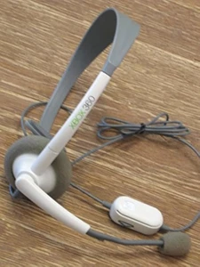 Auriculares con cable Xbox 360 Microsoft a granel control de volumen en línea e interruptor de silencio 0Z - Imagen 1 de 3