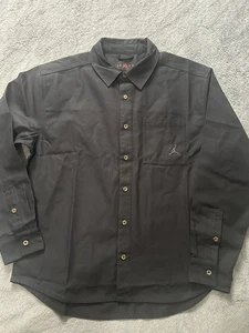 Men Jordan Essential Statement Button Down “Size Medium” FV7446-010 MSRP $120 - Picture 1 of 5