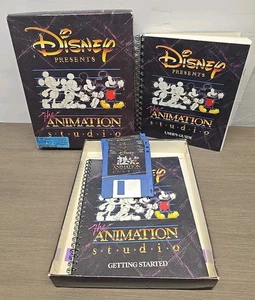 Vintage Disney Presents The Animation Studio IBM/Tandy Floppy Disks Software - Picture 1 of 4