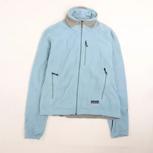 Patagonia Full Zip Fleece Jacket Womens Size Medium Blue - Picture 1 of 6