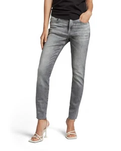 G-Star, Damen, Jeans, 3301 Skinny Ankle, Elto black superstretch, W27 L34 - Bild 1 von 6