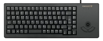 CHERRY G84-5400 Compact XS English USB Trackball Keyboard - Black British Layout - Image 1 of 3