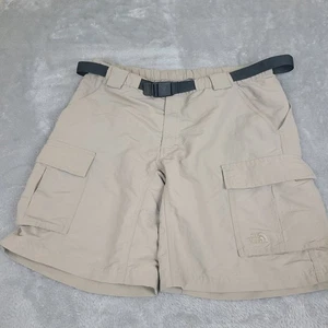 The North Face Paramount Cargo Hiking Shorts Mens Large Khaki Outdoor - Picture 1 of 9