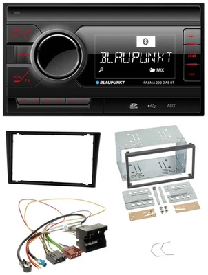 Blaupunkt MP3 Bluetooth DAB 2DIN SD USB Autoradio für Opel Combo C Omega B Corsa - Bild 1 von 4