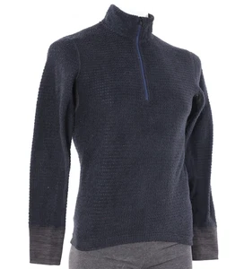 Velocio Alpha Long Sleeve Mid-Weight Layer Women SMALL Dark Blue Winter Cycling - Picture 1 of 4
