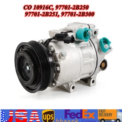 AC A/C Air Conditioner Compressor&Clutch Fit For KIA Sorento 3.5L 2011 2012 2013 - Image 1 of 4