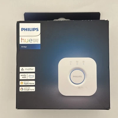 Philips Hue Bridge Lighting Controller Hub  White 8478OB - Image 1 of 4