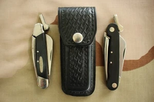 USN USCG MSC MM BOATSWAIN BOSUN SAILOR MARLIN SPIKE ROPE RIGGING KNIFE SHEATH L2 - Picture 1 of 8