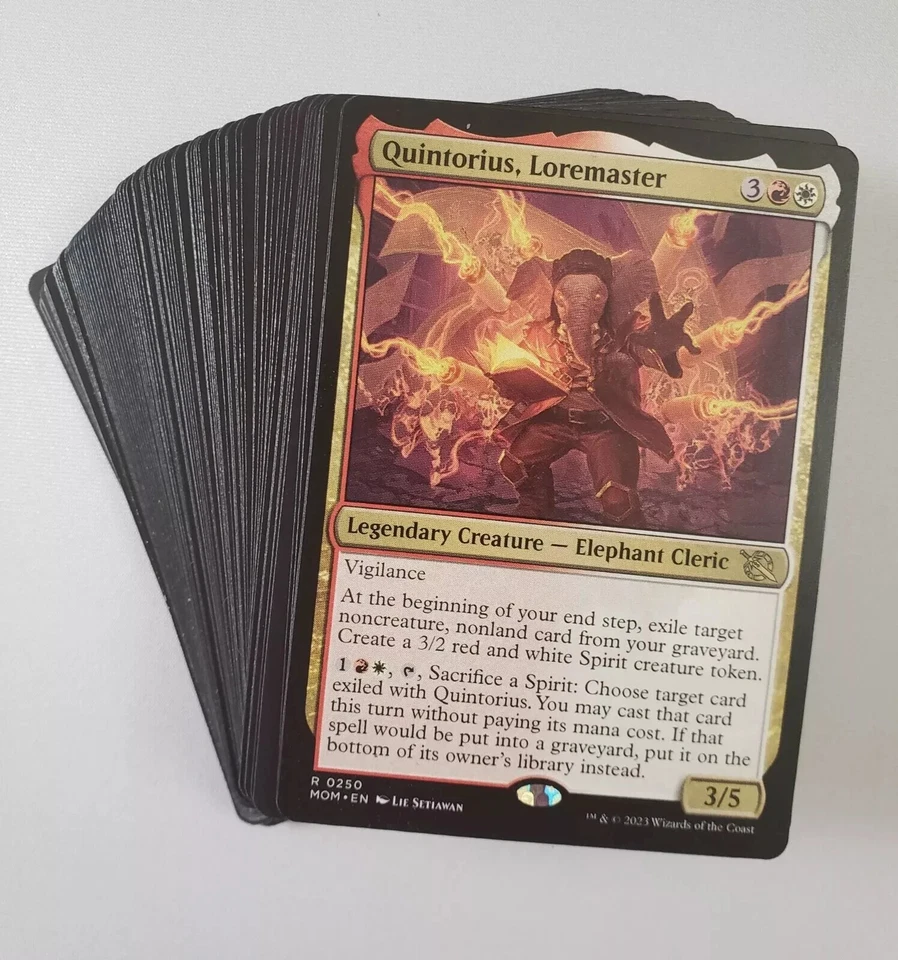 MTG Magic The Gathering: Boros Quintorius Loremaster - EDH/Commander Budget Deck - Bild 1 von 1