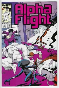ALPHA FLIGHT #54 (1983) ~ VERY FINE+ 8.5 - Picture 1 of 2