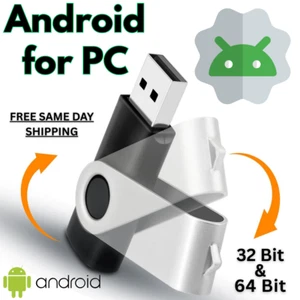 Android for PC | Run Android on your PC | Replace Windows Computer | USB or DVD - Picture 1 of 7