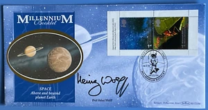HEINZ WOLFF, Great Egg Race, Signed 26.5.2000 Space Millennium Booklet FDC - Picture 1 of 11