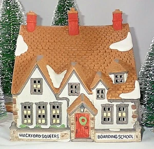 Dept 56 Nicholas Nickleby Wackford Squeers Boarding School #59250 Retired w/ Box - Picture 1 of 8