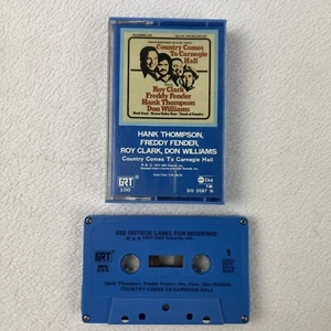 Country Comes to Carnegie Hall (Audio Cassette Tape) Good - Picture 1 of 2
