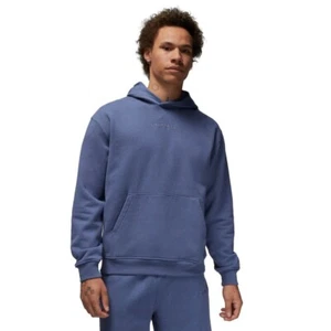 Air Jordan Wordmark Men's Fleece Hoodie Blue FJ1966-491 - Picture 1 of 2