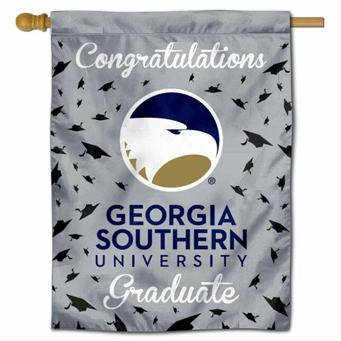 Georgia Southern University Graduation Gift Decorative Flag Cover