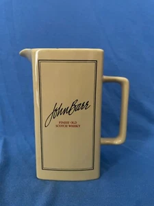 Vintage JOHN BARR Pitcher Wade PDM England Barware Finest Old Scotch Whisky 6.5" - Picture 1 of 9
