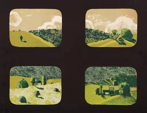 Linda Plotkin, Four Views II, Screenprint, signed, titled and numbered in pencil - Picture 1 of 6