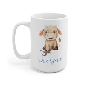 Watercolor Scorpio Mug 15oz - Picture 1 of 5