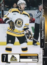 2008/09 Kingston Frontenacs - ZACK FENWICK