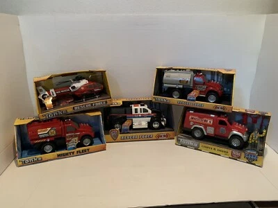 Tonka Rescue Toys Lot of 5 Lights Sound Fire Police Emergency - Image 1 of 4