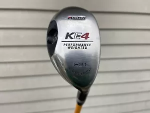 RH Maltby KE4 Kinetic Energy H21 21 Degree Hybrid w/ Graphite R Flex Shaft - Picture 1 of 10