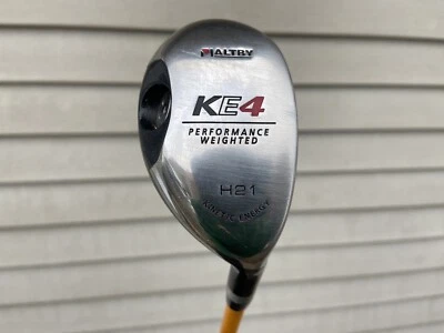 RH Maltby KE4 Kinetic Energy H21 21 Degree Hybrid w/ Graphite R Flex Shaft - Image 1 of 4