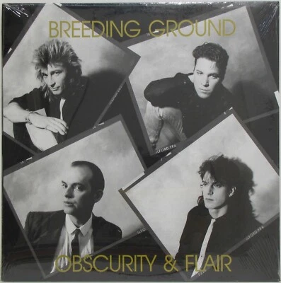 BREEDING GROUND Obscurity & Flair LP Canadian Darkwave Joy Division Interpol  - Image 1 of 2