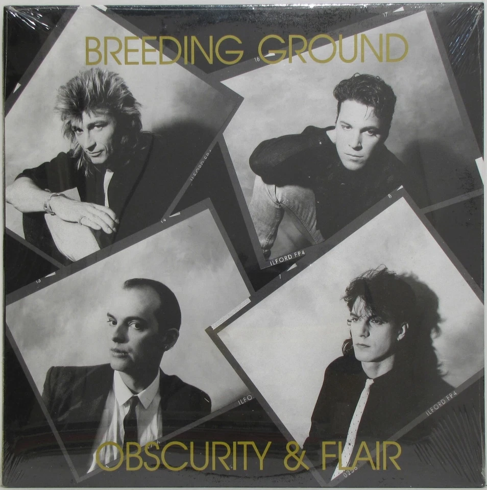 BREEDING GROUND Obscurity & Flair LP Canadian Darkwave Joy Division Interpol  - Image 1 of 2