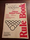 Official Billiard Games Rule Book by Joe Balsis PB Illustrated Snooker Carom