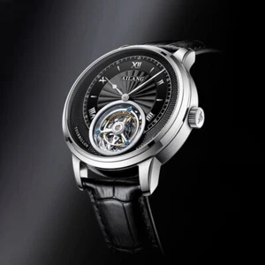 AILANG Men's Sapphire Glass Hollow Waterproof Tourbillon Manual Mechanical Watch - Picture 1 of 17