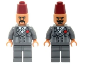 Minifiguras LEGO Kazim & Grail Guardian del set 7197 Indiana Jones NUEVAS - Imagen 1 de 1