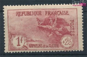 sellos Francia 1926 Mi 213 con charnela 1926 Kriegswaisen (10391103 - Imagen 1 de 1