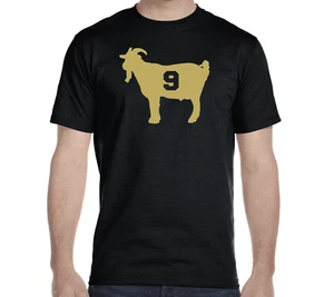 Drew Brees GOAT Shirt Greatest of All Time New Orleans #9 Men and Women - Picture 1 of 19