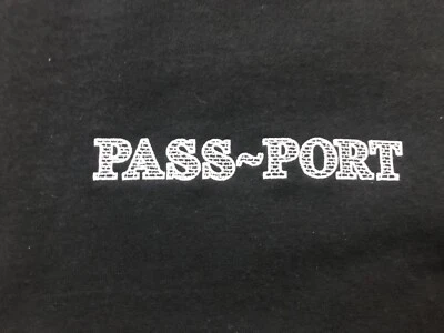 Camiseta Passport Apparel Australia Manga Larga Emb Bricks Negra Mediana Foto 1 de 3